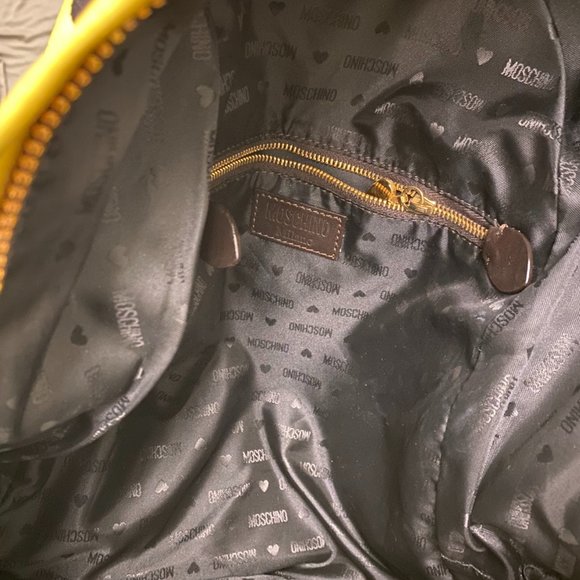 Moschino Spongebob Backpack Rare Jeremy Scott - Picture 3 of 3